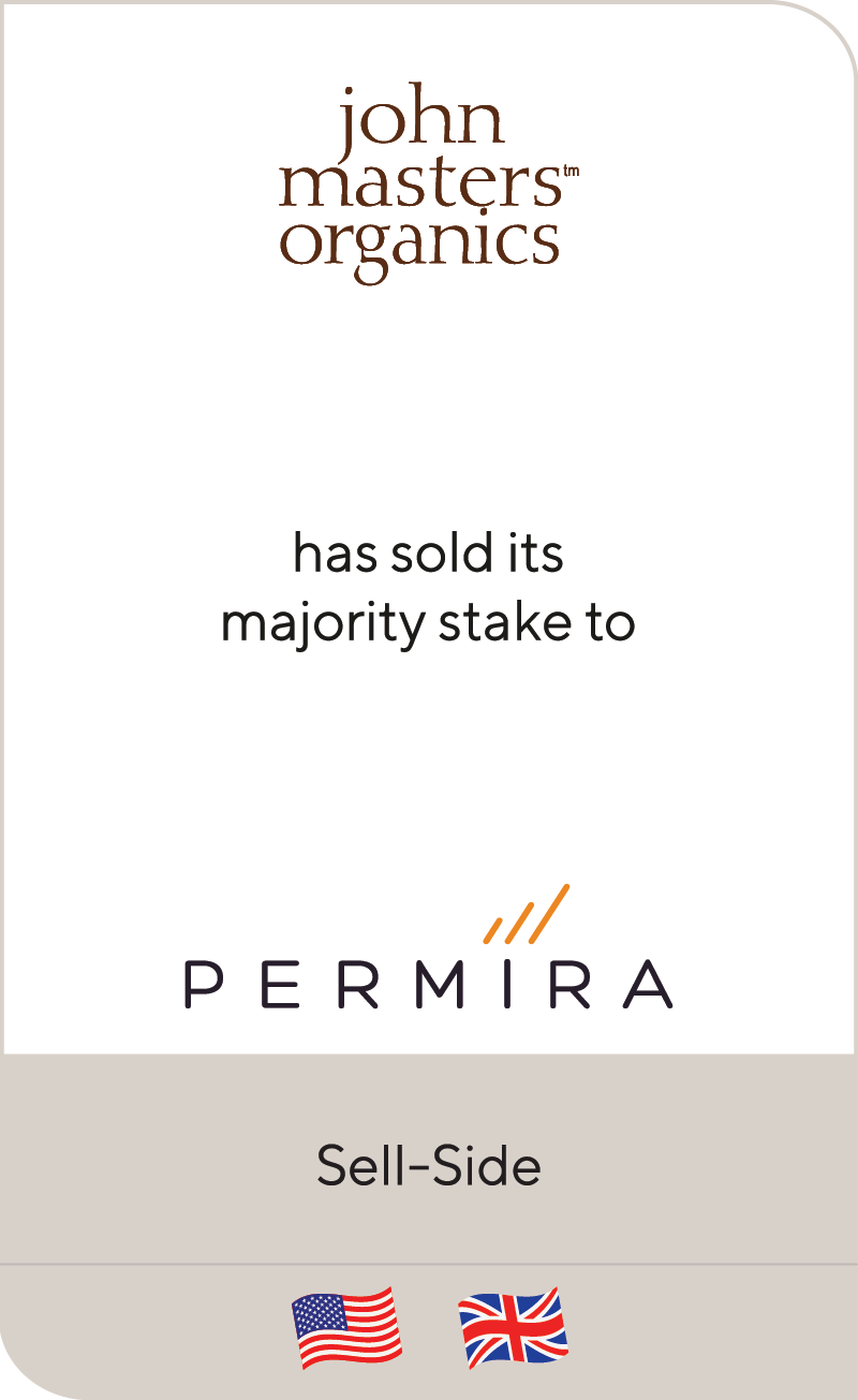 John Masters Organics has been sold to Permira