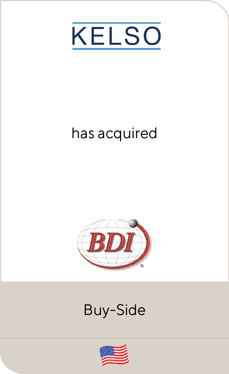 Kelso & Company has acquired Bearing Distributors, Inc.