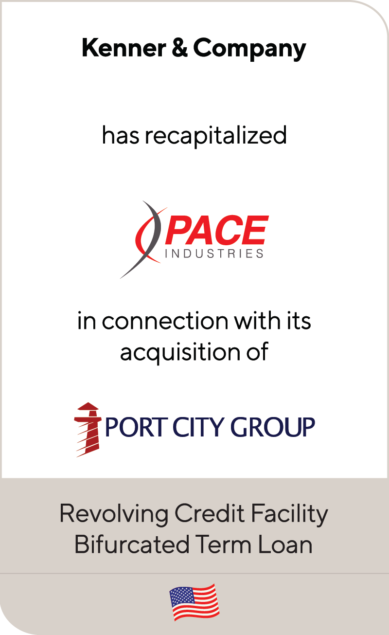 Kenner & Company Pace Industries 2015