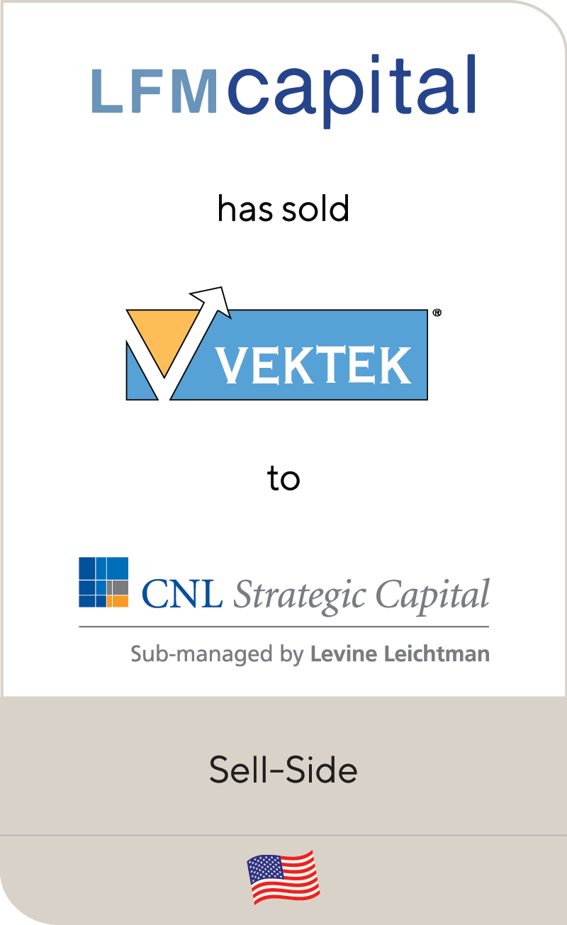 LFM Capital Vektek Inc CNL Strategic Capital 2022