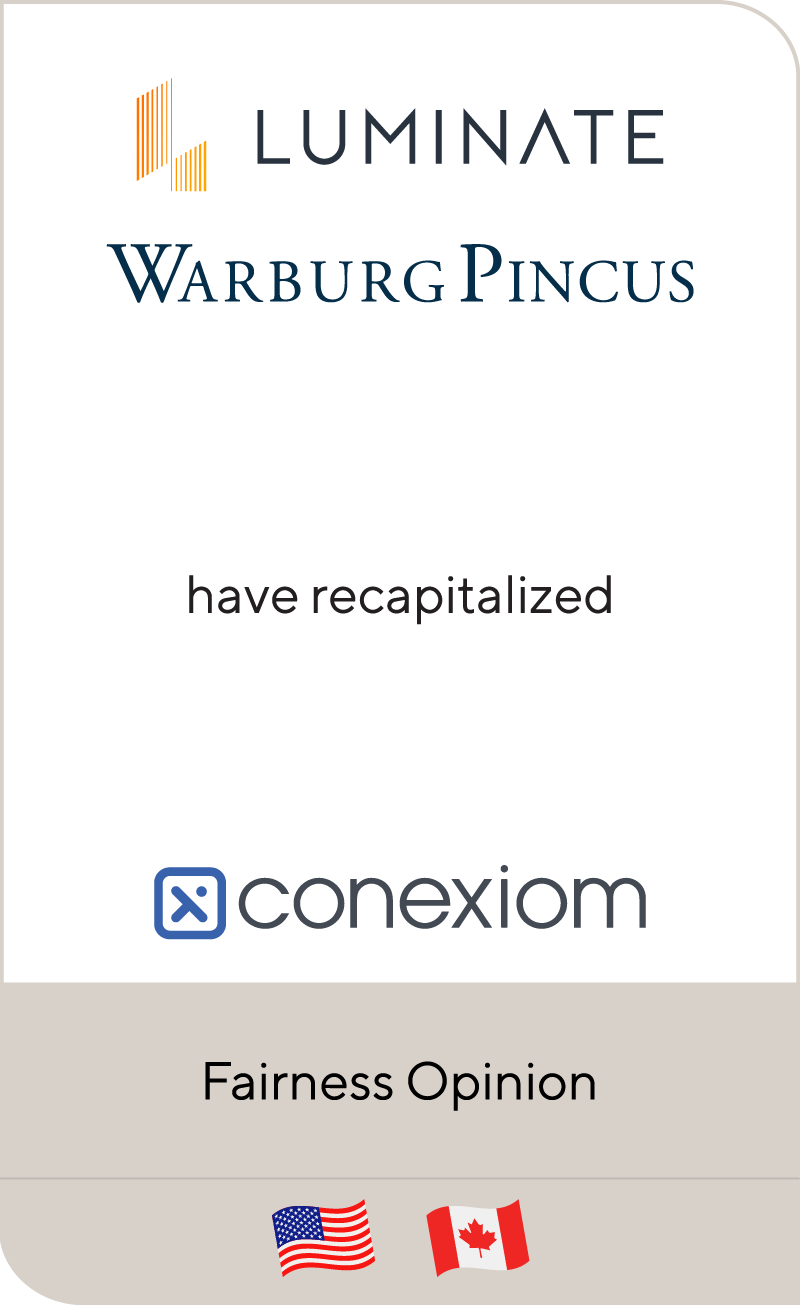 Luminates Warburg Pincus Conexiom 2021