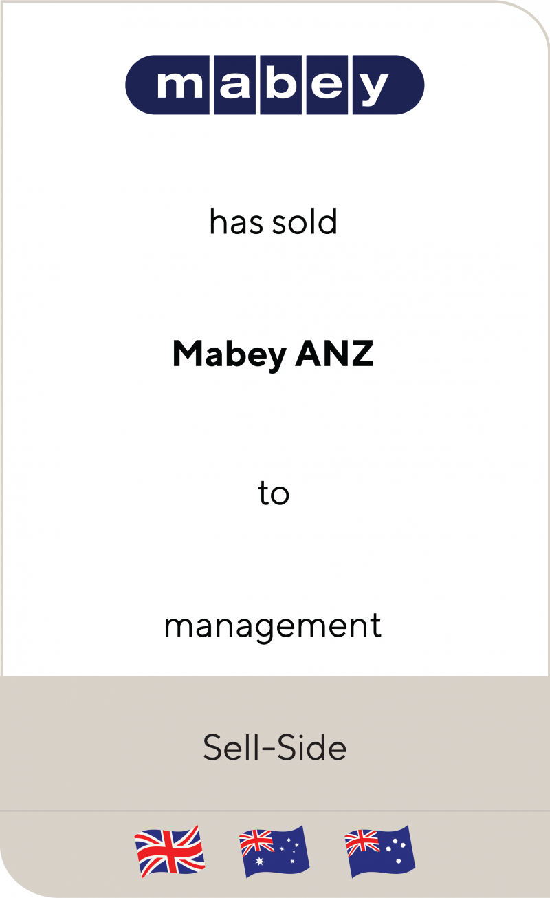 Mabey Mabey ANZ 2019