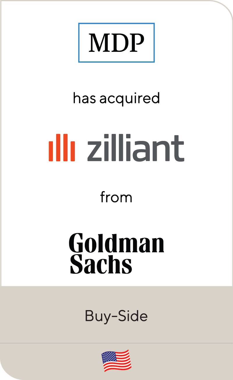 Madison Dearborn Zilliant Goldman Sachs 2021