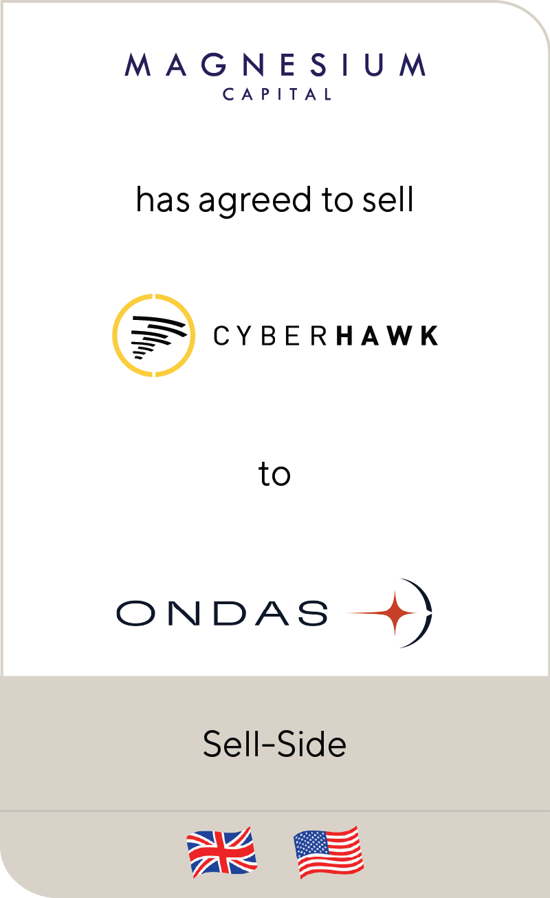 Magnesium Capital has agreed to sell Cyberhawk to Ondas Inc.