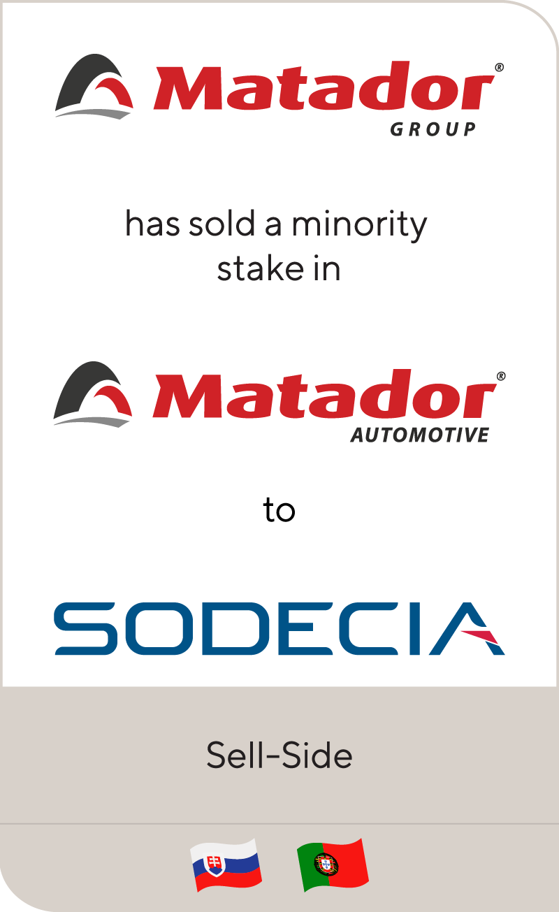 Matador Group has formed a partnership between its automotive division and Sodecia