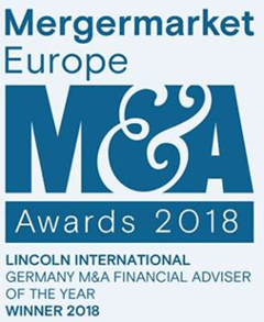 Mergermarket Europe 2018 Award