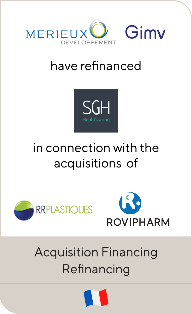 Merieux Gimv SGH RR Plastiques Rovipharm 2018