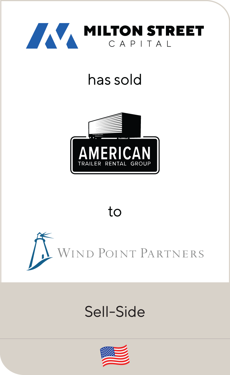 Milton Street Capital American Trailer Rental Group Wind Point Partners 2021