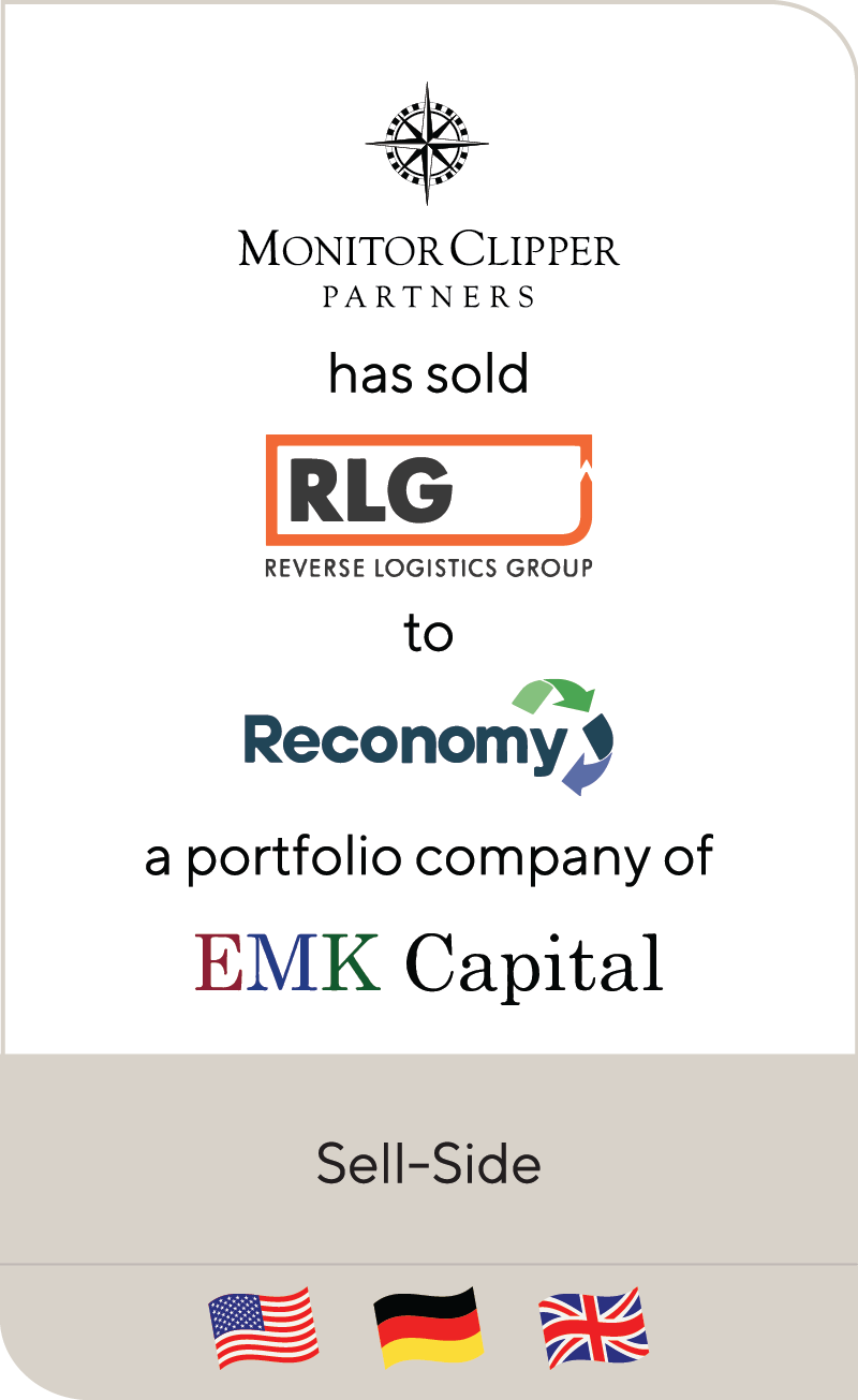 Monitor Clipper Partners Reverse Logistic Group Reconomy EMK Capital 2020