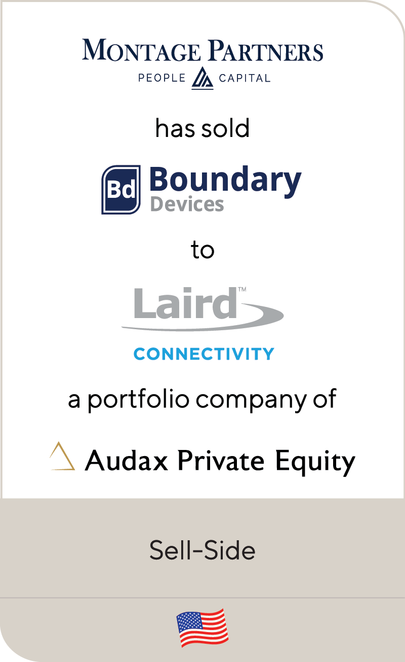 Montage Partners Boundary Devices Laird Connectivity Audax Group 2022