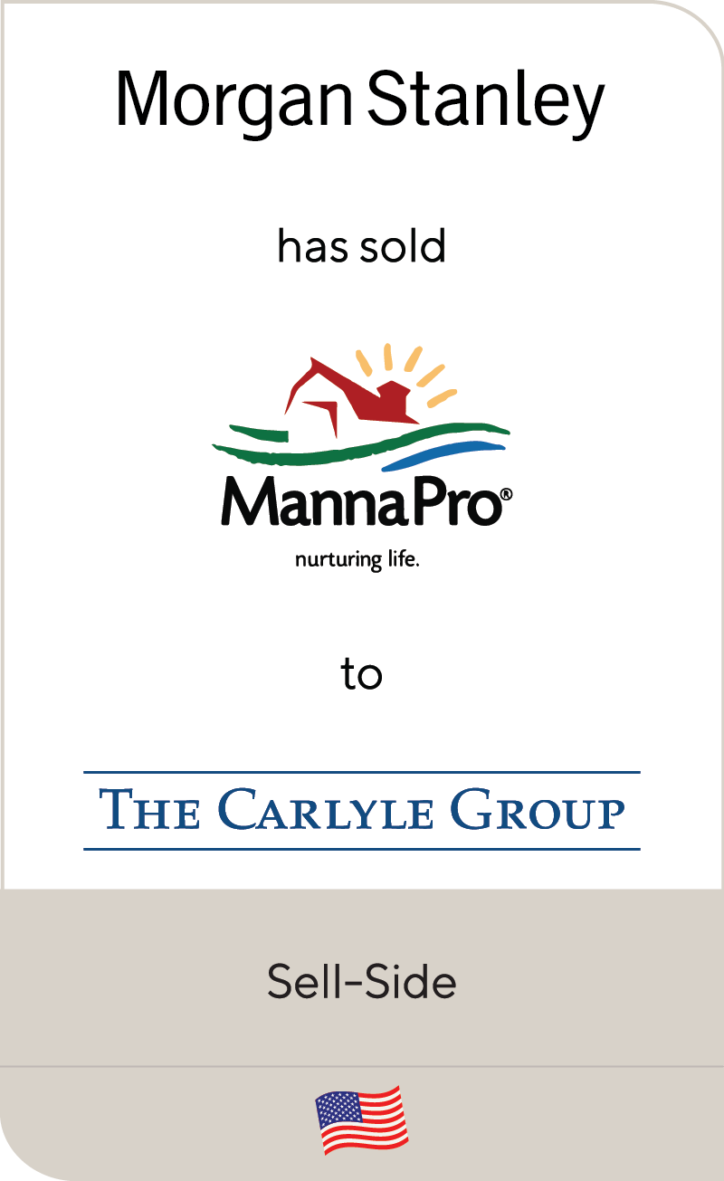 Morgan Stanley MannaPro The Carlyle Group 2020