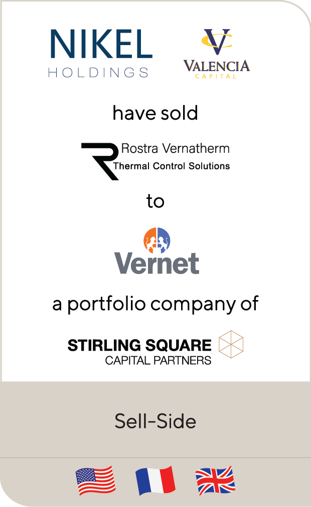 Nikel Holdings Valencia Rostra Vernatherm Vernet SAS Sterling Square 2019