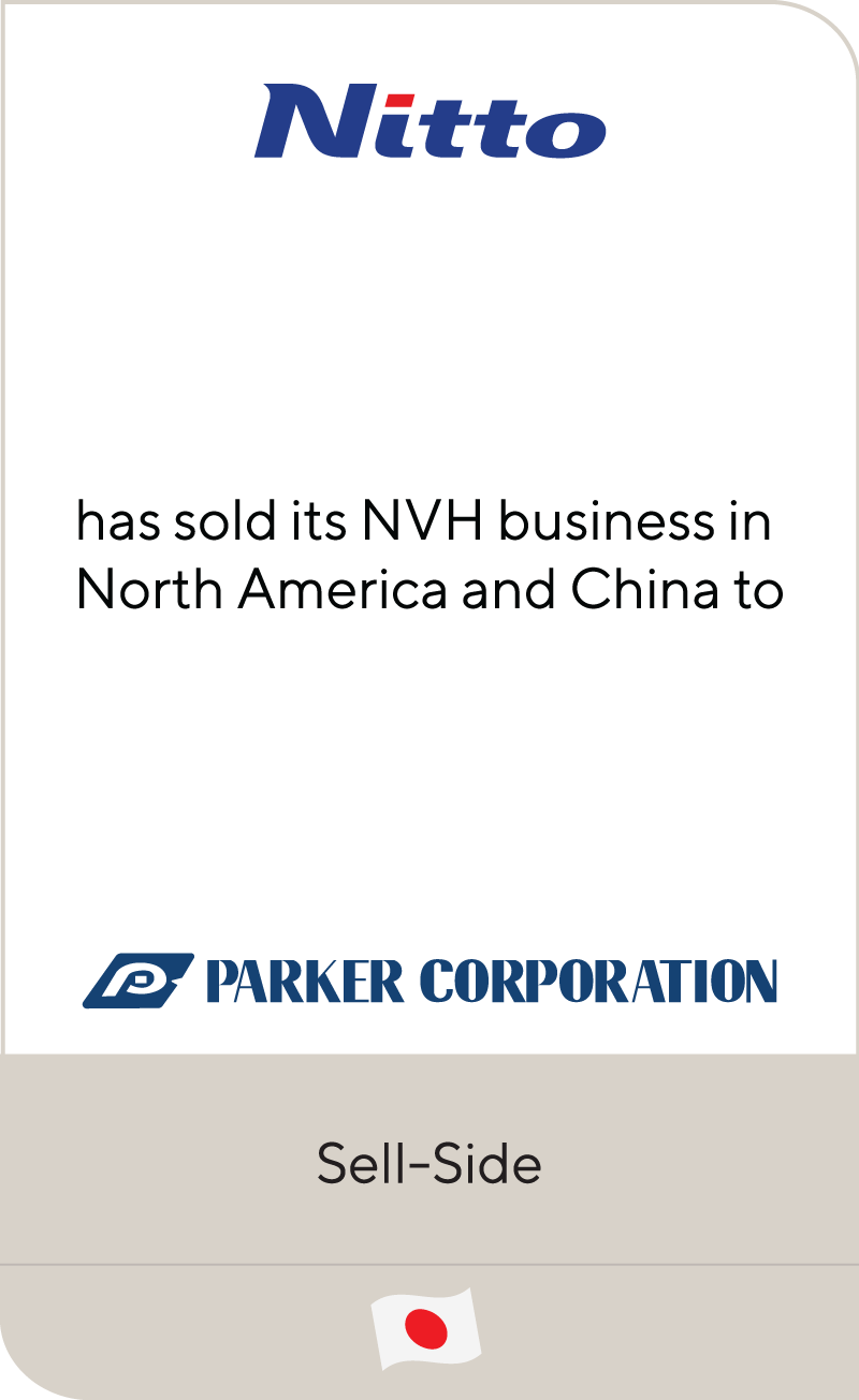 Nitto Denko Corporation NVH Business Parker Corporation 2023