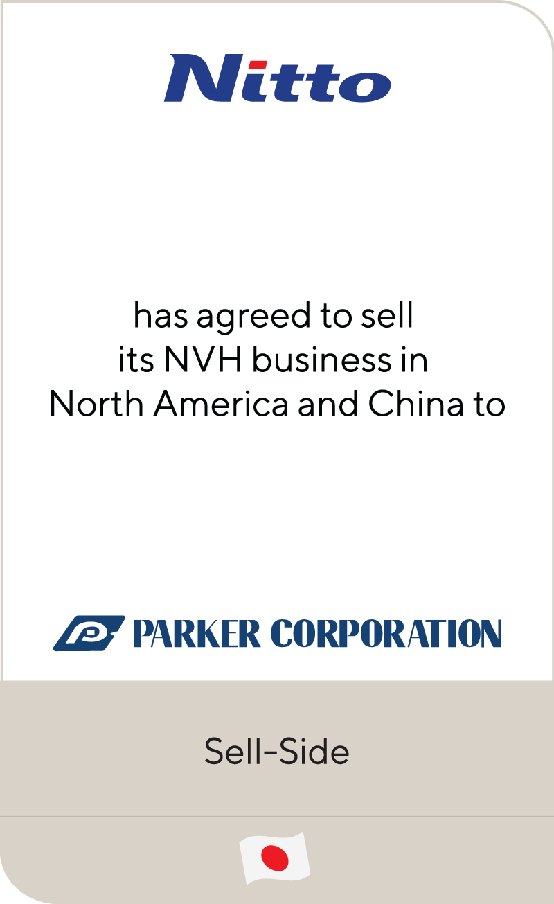 Nitto Denko Corporation NVH Business Parker Corporation 2023
