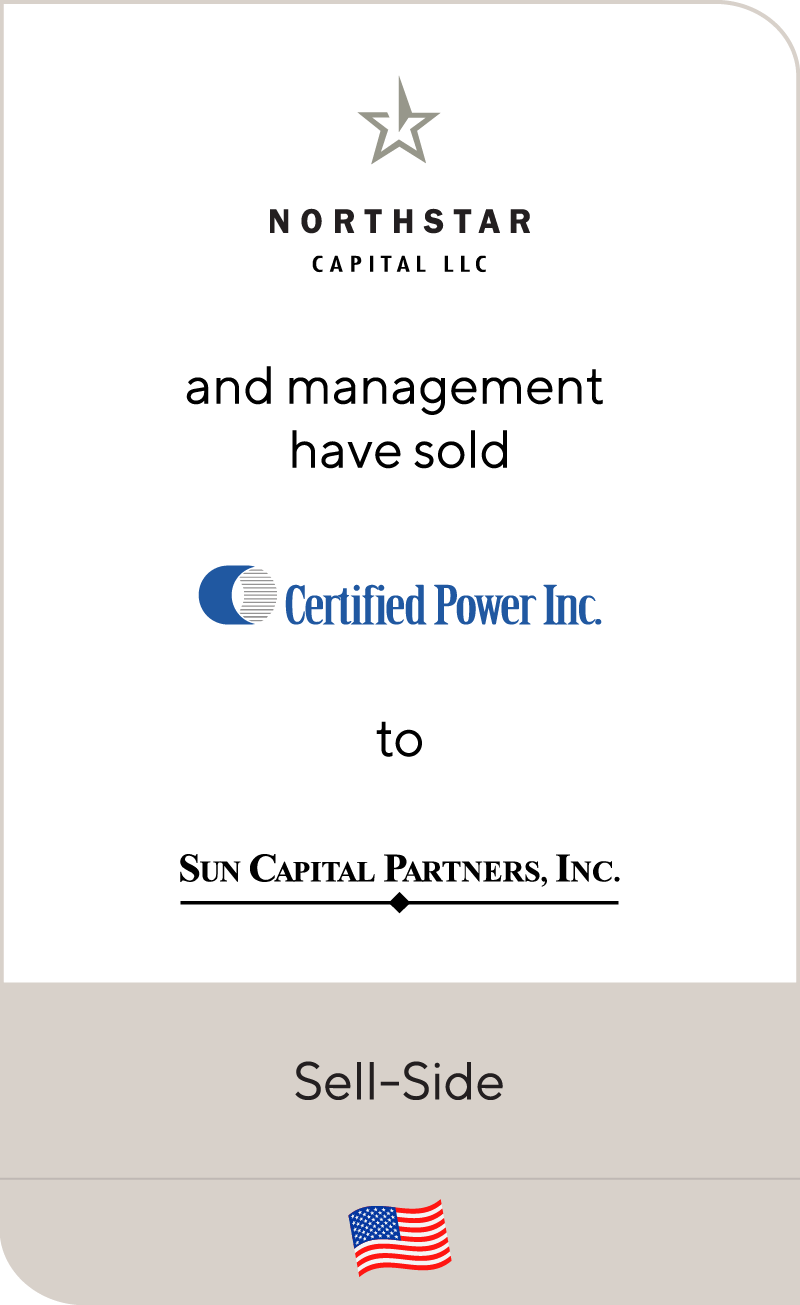Northstar Capital LLC Certified Power Inc Sun Capital 2012