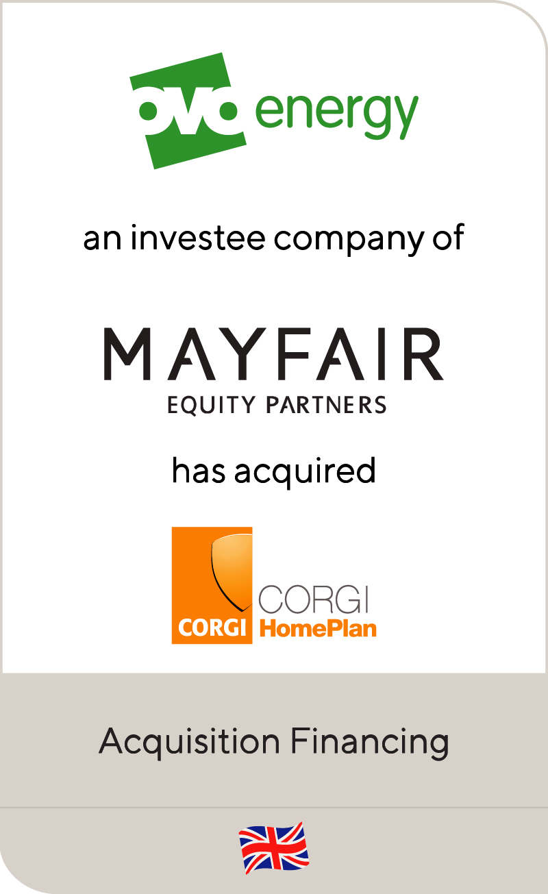 OVO Energy has raised capital to acquire Corgi Home Plan