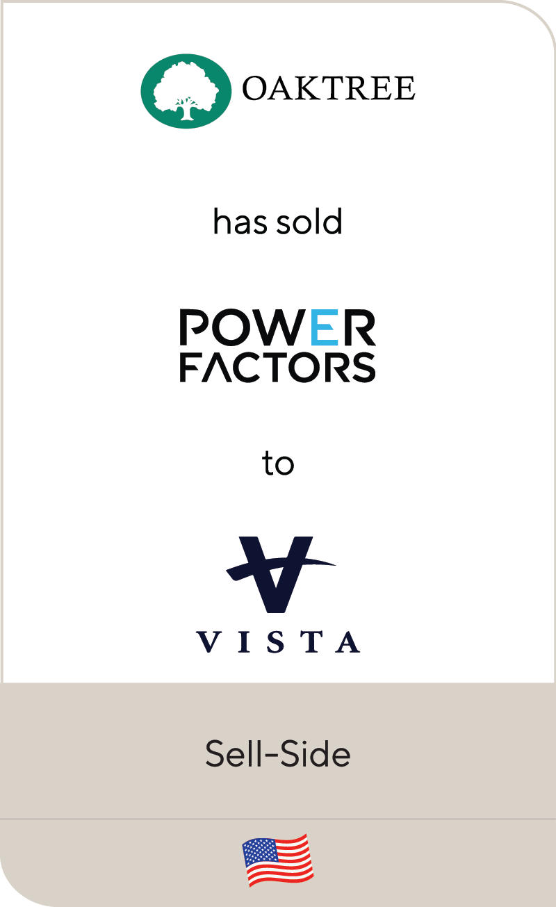 Oak Tree Power Factors Vista 2021