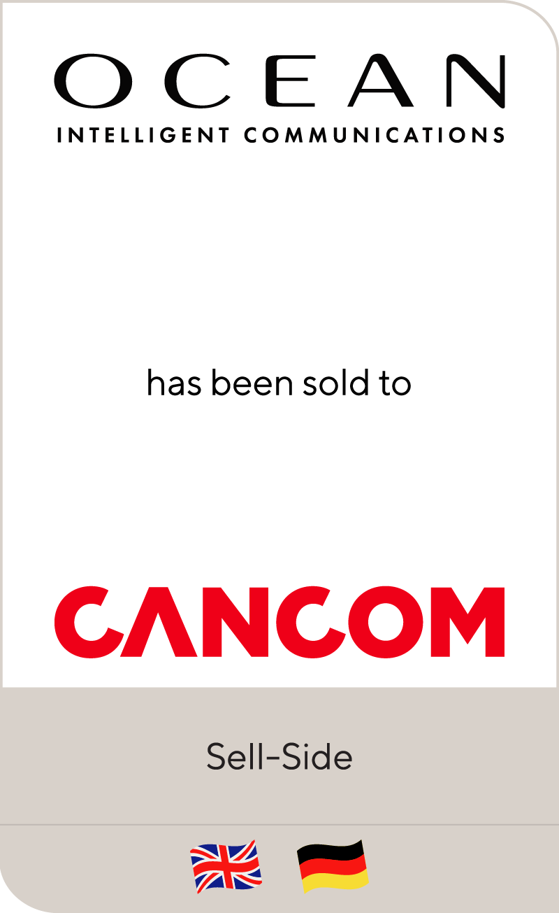 Ocean Intelligent Communications has been sold to CANCOM