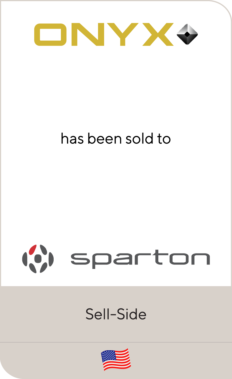 Onyx EMS has been sold to Sparton Corporation