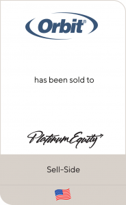 Orbit Irrigation Products and Hydro-Rain have been sold to Platinum Equity