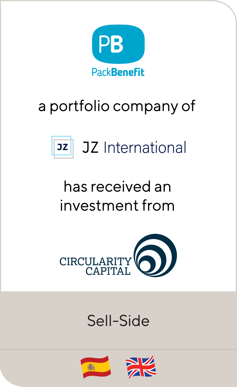 PackBenefit JZ International Circularity Capital 2021