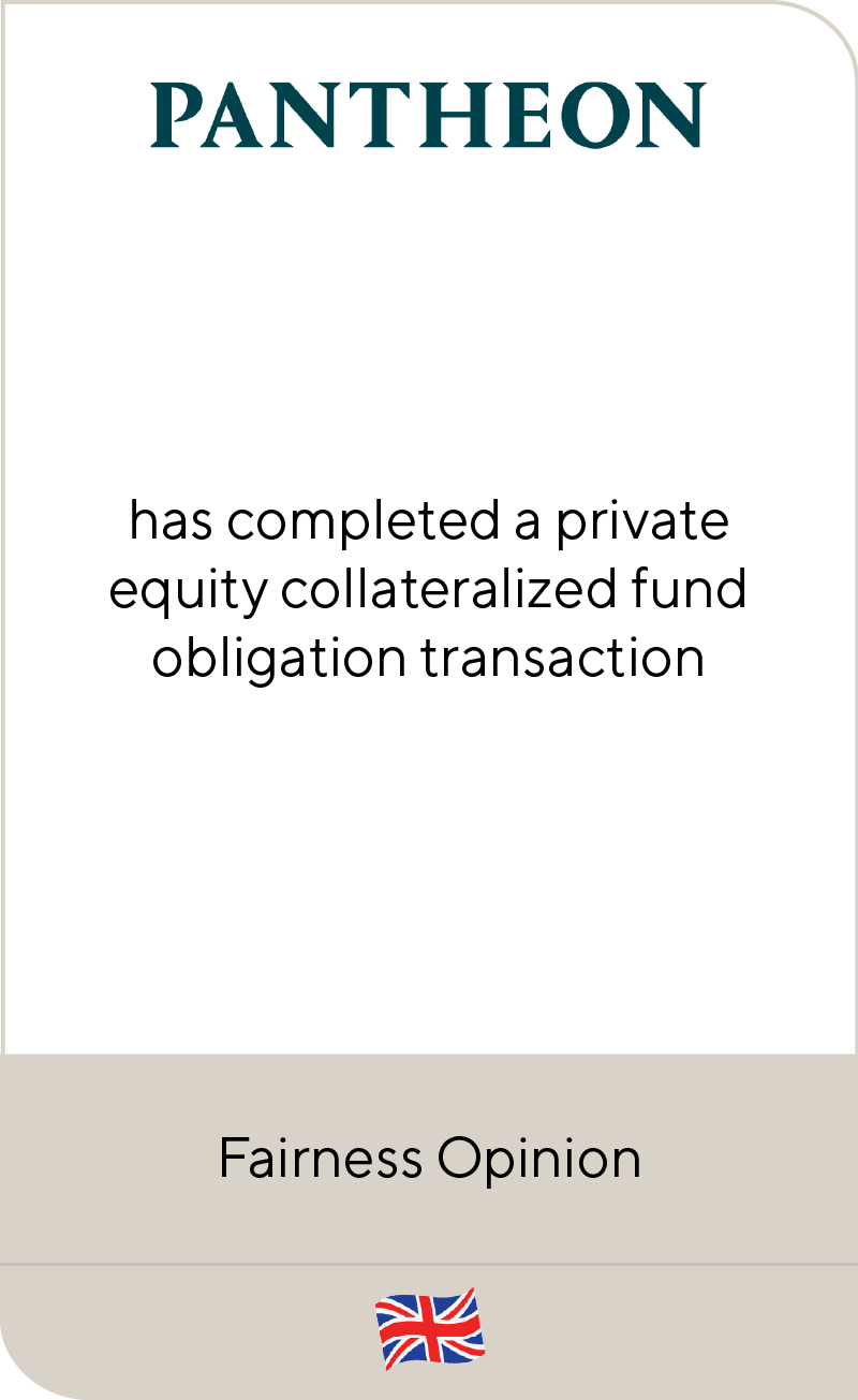 Pantheon exceeds target for inaugural private equity CFO at $1 billion