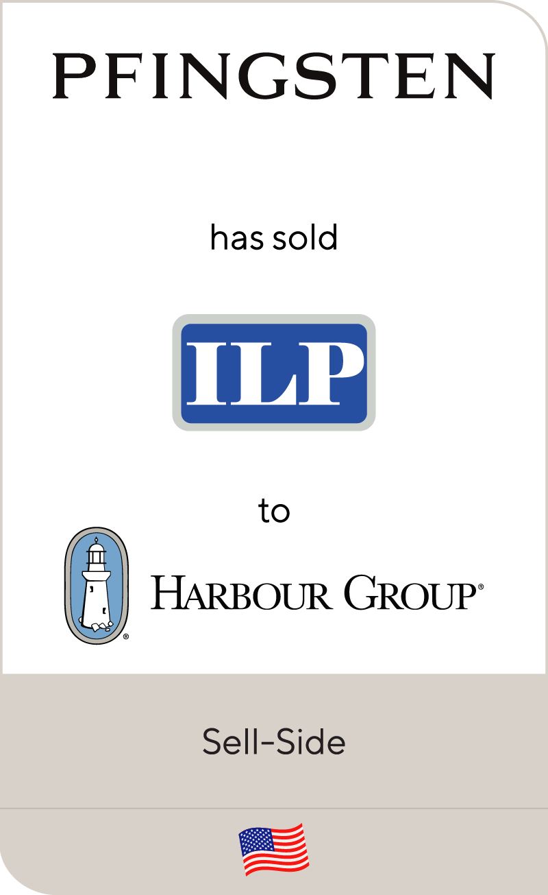 Pfingsten has sold Industrial Lighting Products to Harbour Group