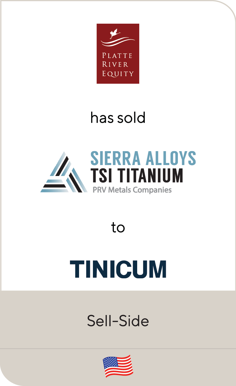Platte River Equity PRV Metals Tinicum 2019