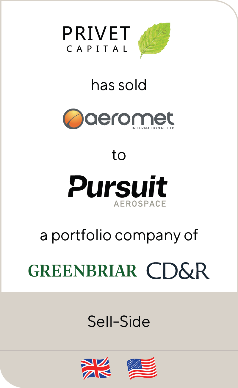 Privet Capital_Aeromet International_Pursuit Aerospace_Greenbriar_CD&R_2025