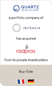 Quartz Healthcare InfraVia Radprax 2022