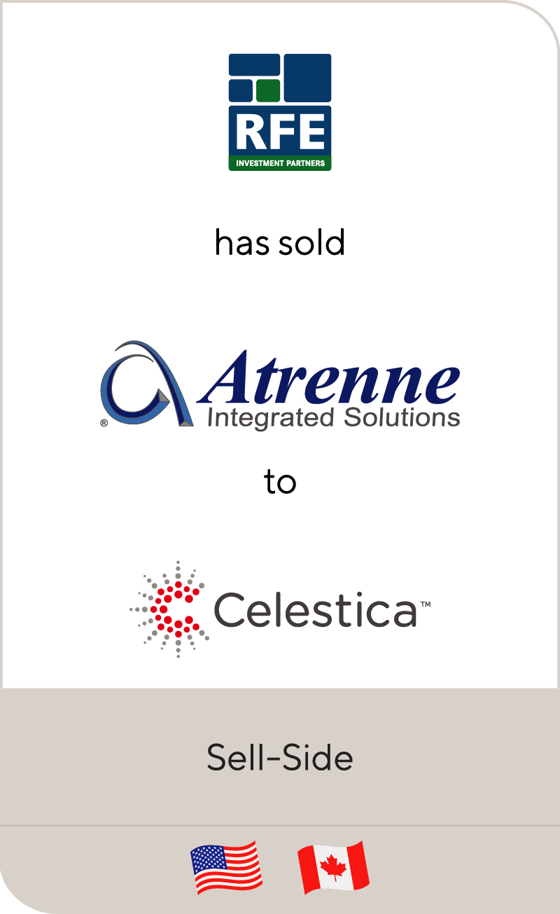 RFE Investments has sold Atrenne Integrated Solutions to Celestica