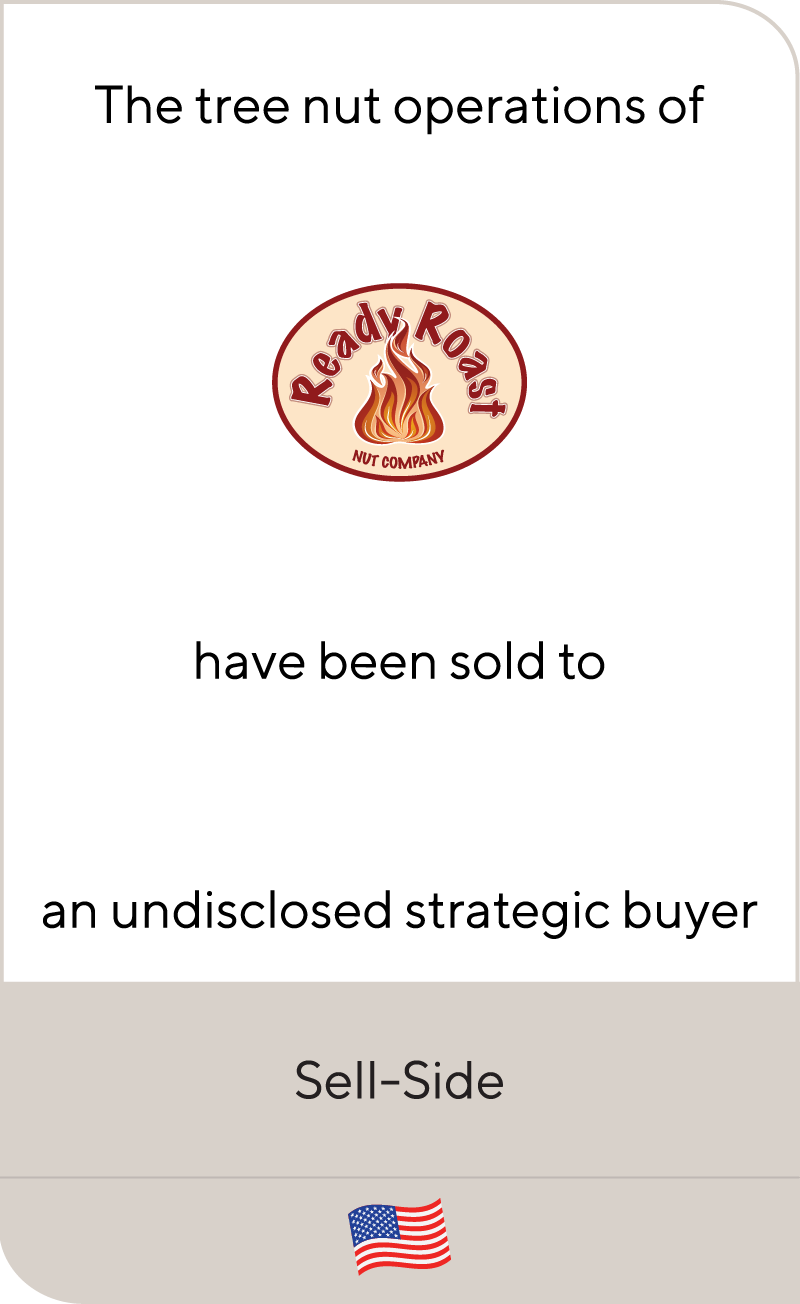 Ready Roast Undisclosed Strategic Buyer 2020