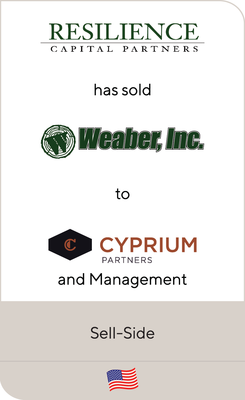Resilience Capital Weaber Lumber Cyprium Partners 2015