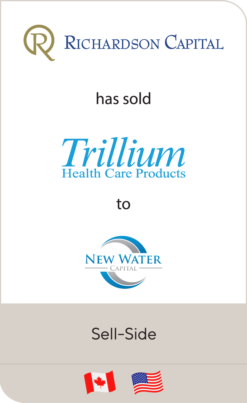 Richardson has sold Capital Trillium to New Water