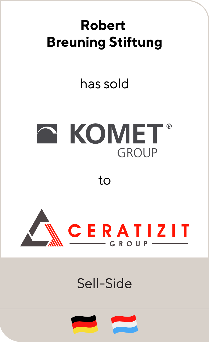 KOMET Group has been sold to Ceratizit