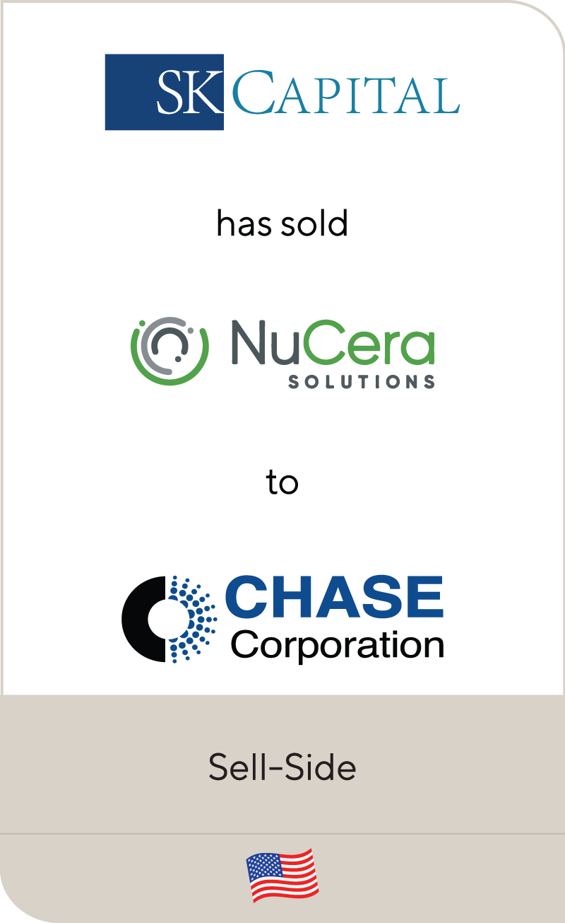 SK Capita Partners NuCera Solutions Chase Corporation 2022