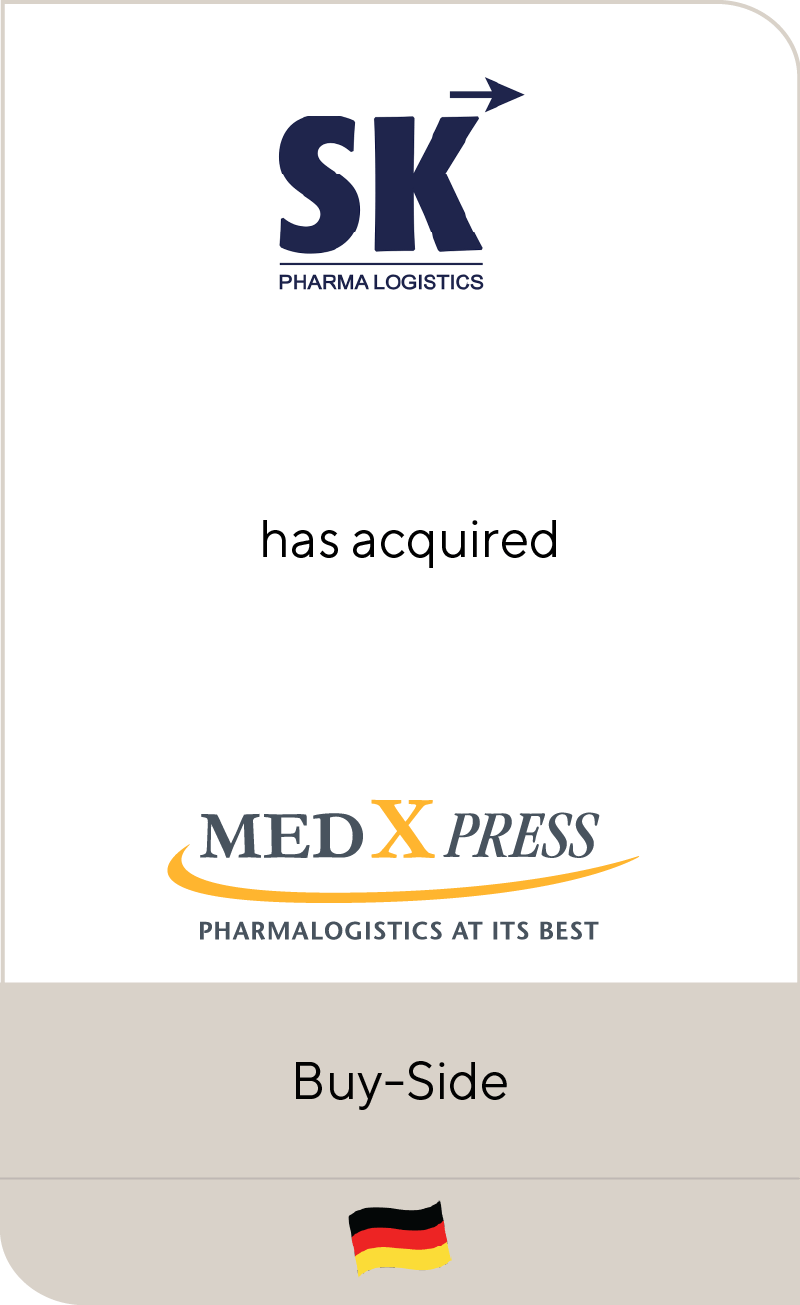 SK Pharma has acquired Med-X-Press