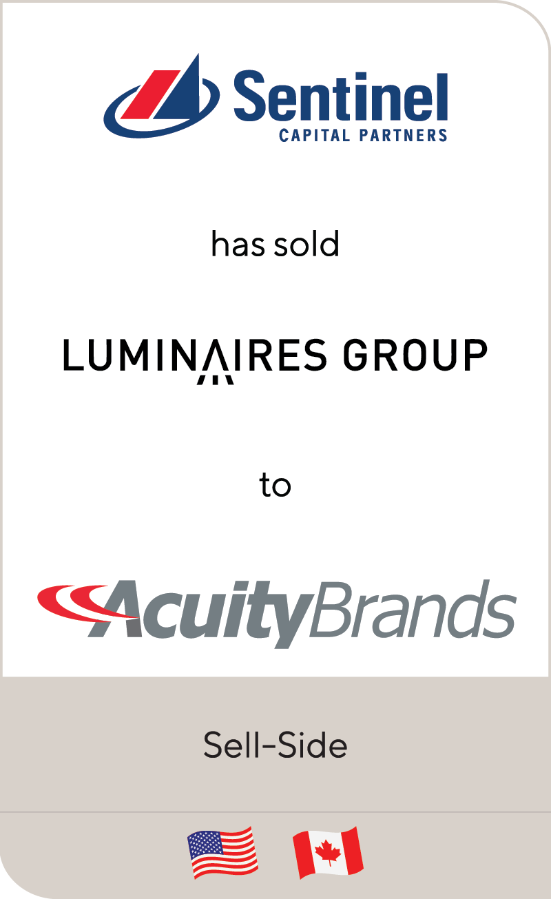 Sentinel Luminaries Acuity 2019