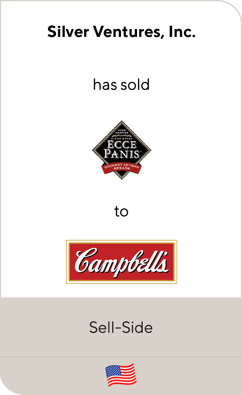 Ecce Panis has been sold to Campbell Soup Company