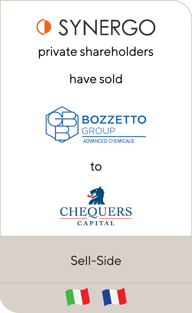 Synergo Bozzetto Chequers 2017