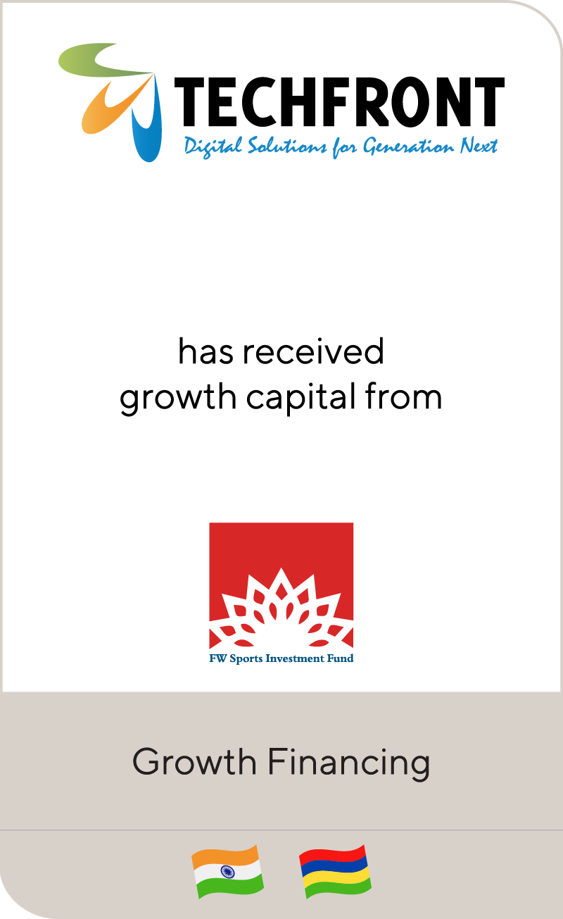 Techfront has received growth capital from FW Sports Investment Fund