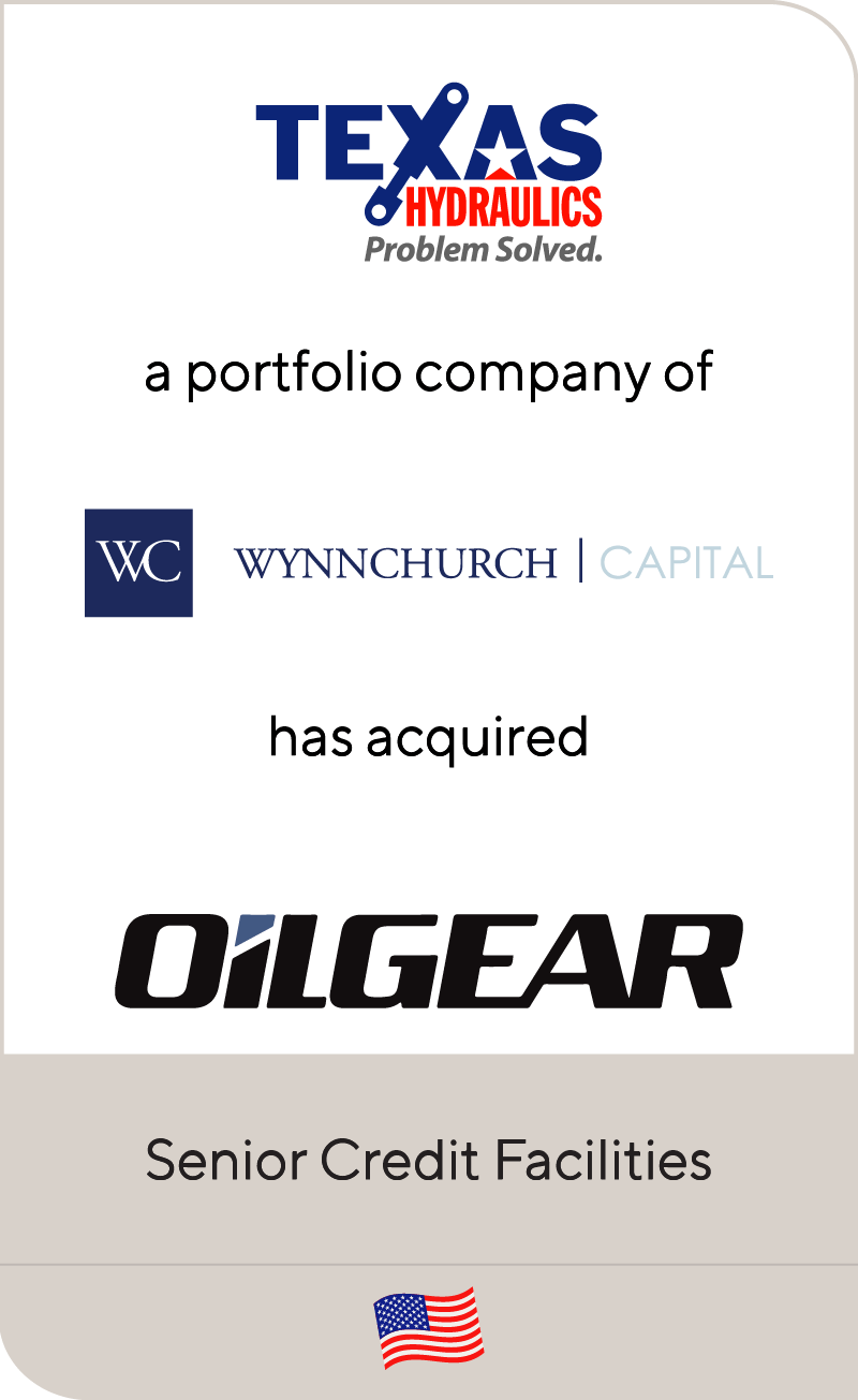 Texas Hydraulics, a portfolio company of Wynnchurch Capital, has acquired Oilgear