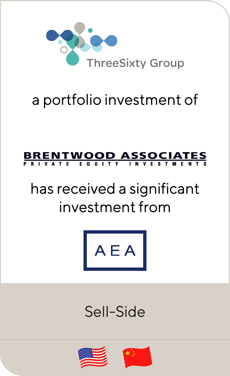 ThreeSixty Group has received a significant investment from AEA Investors