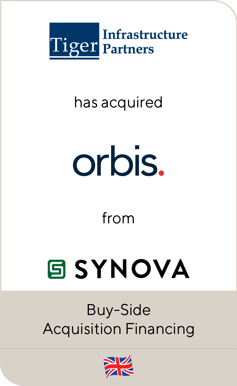 Tiger Infrastructure Partners has agreed to acquire Orbis Protect from Synova