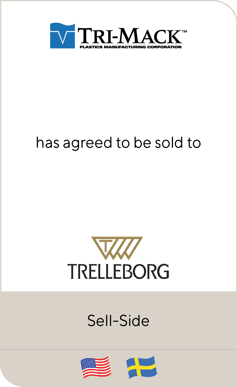 Tri-Mack has agreed to be acquired by Trelleborg Group