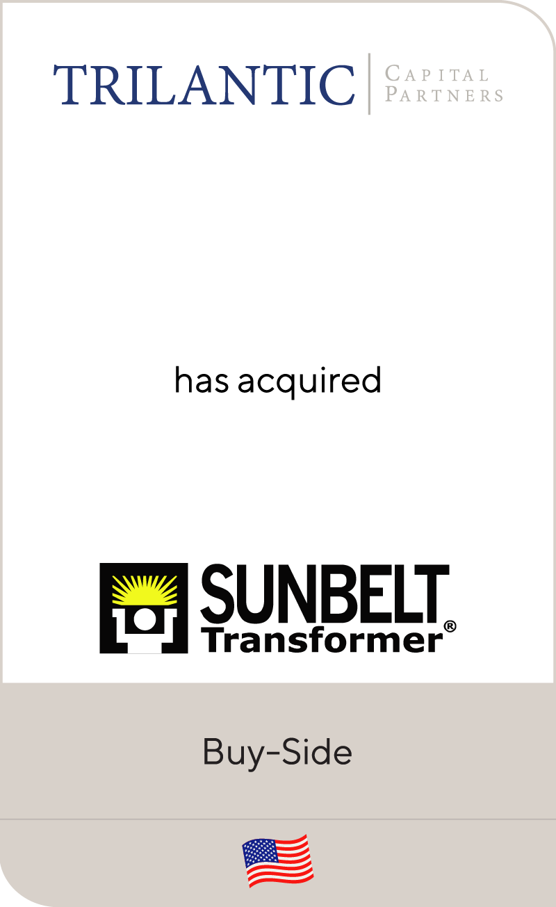 Trilantic Capital Partners has acquired Sunbelt Transformer