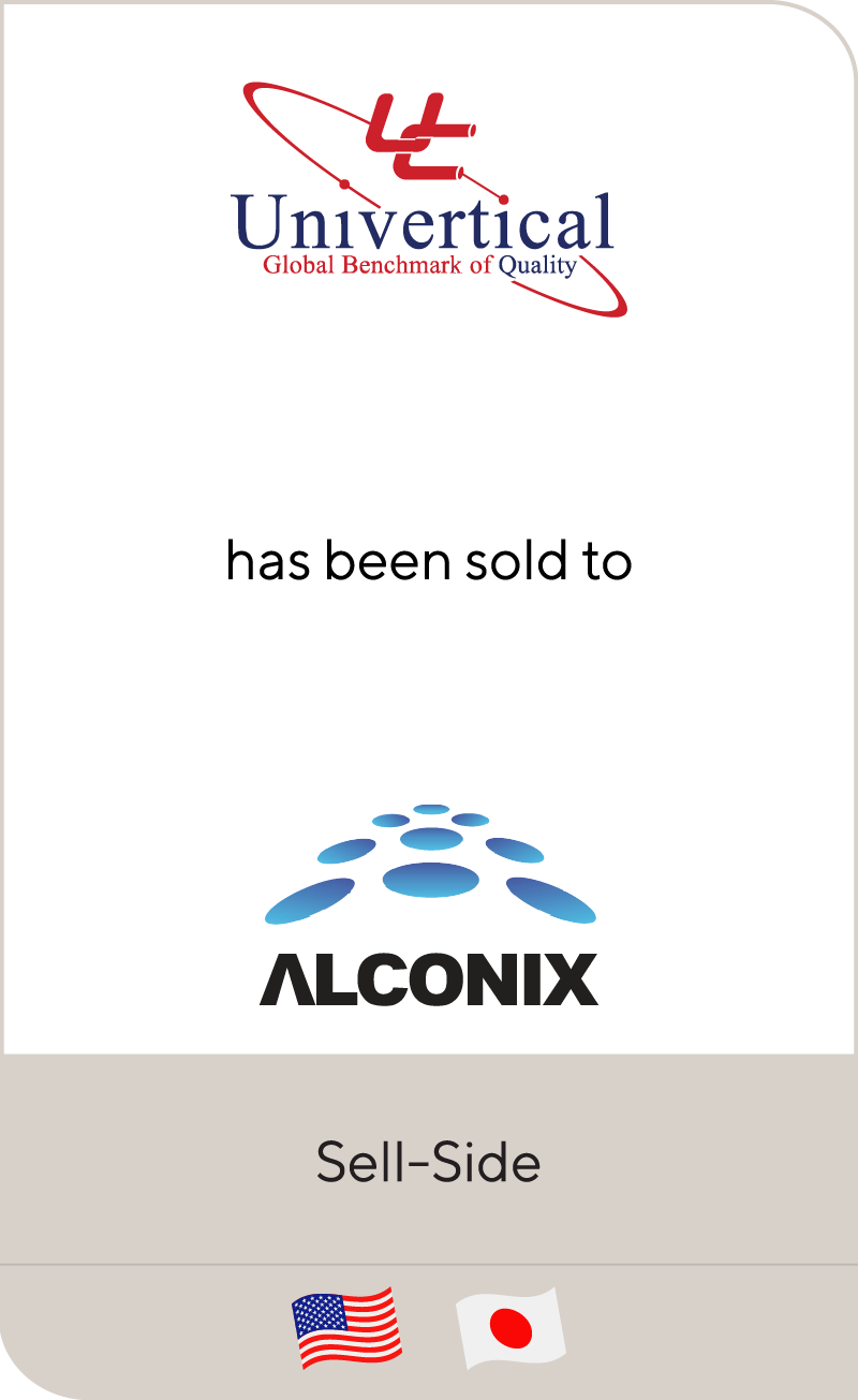 Univertical has been sold to Alconix