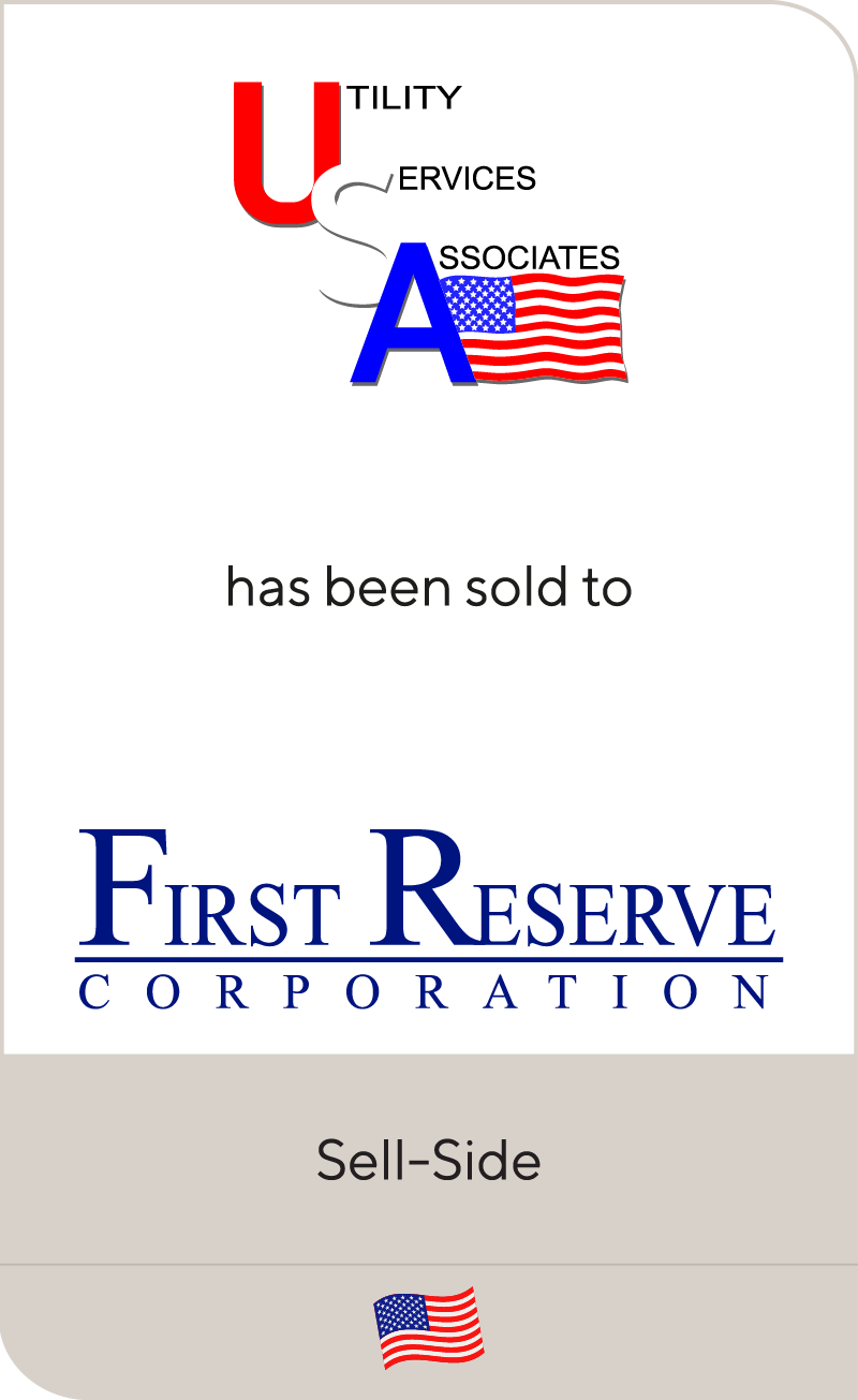 Utility Services Associates has been sold to First Reserve