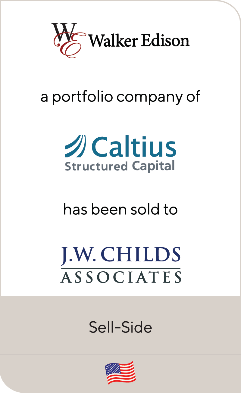 Walker Edison Caltius JW Childs Associates 2018
