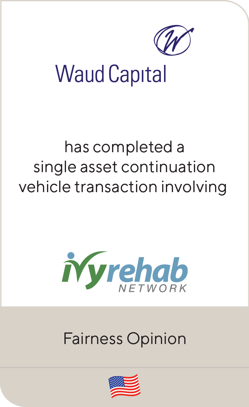 Waud Capital Partners Ivy Rehab Network 2022
